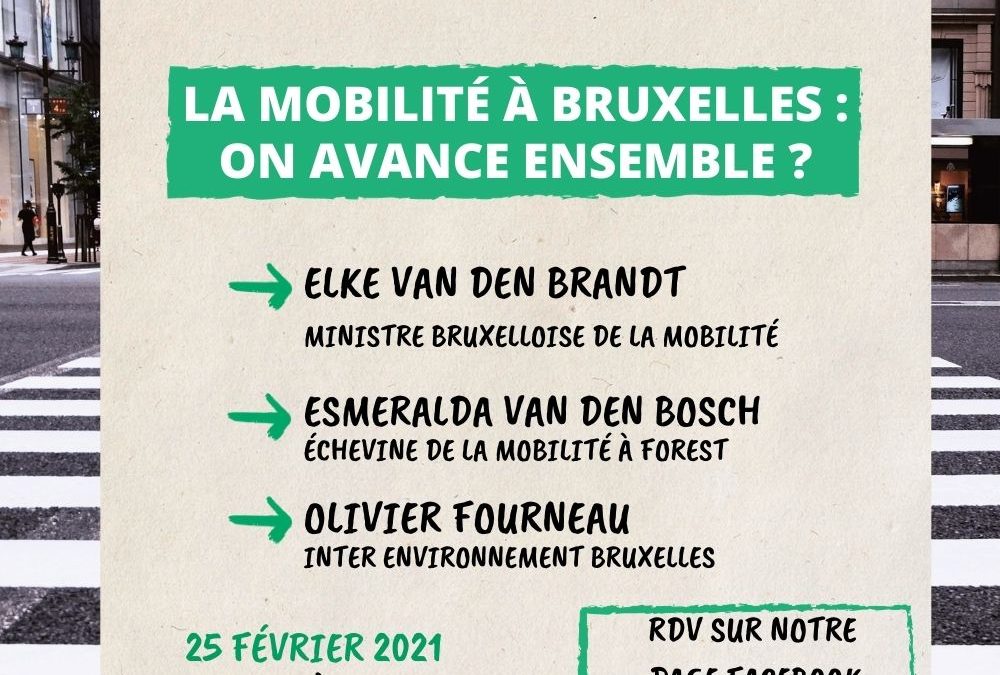 Débat – Mobilité à Bruxelles : on avance ensemble ?