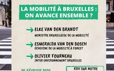 Débat – Mobilité à Bruxelles : on avance ensemble ?