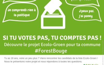 Tu votes pour la première fois? On en parle?